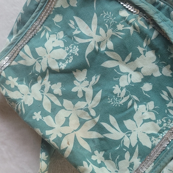 FREE with Purchase! Cute Tropical Shoulder Bag/Satchel, Adjustable Strap Sequins - Picture 5 of 14